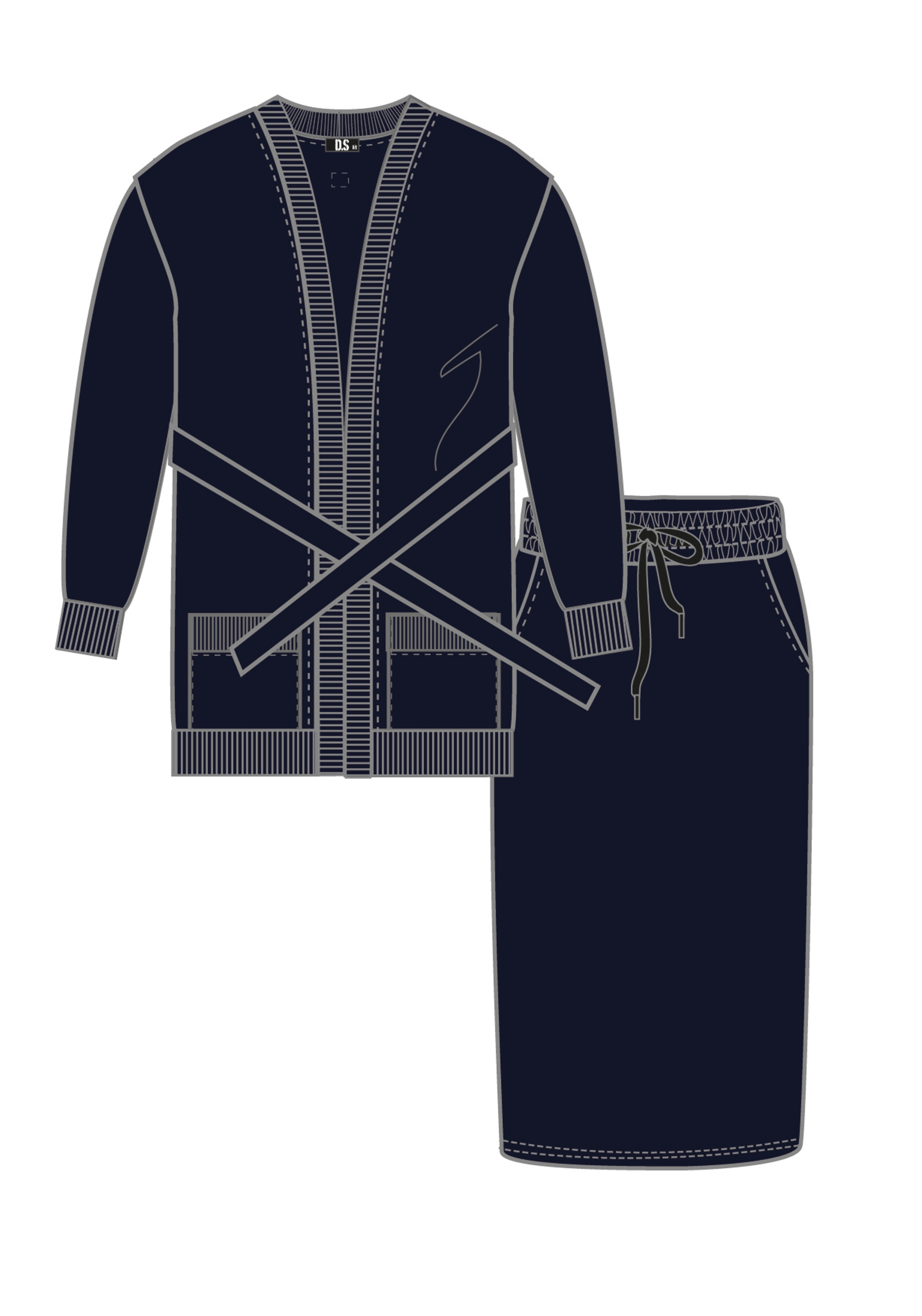 01-темный синий