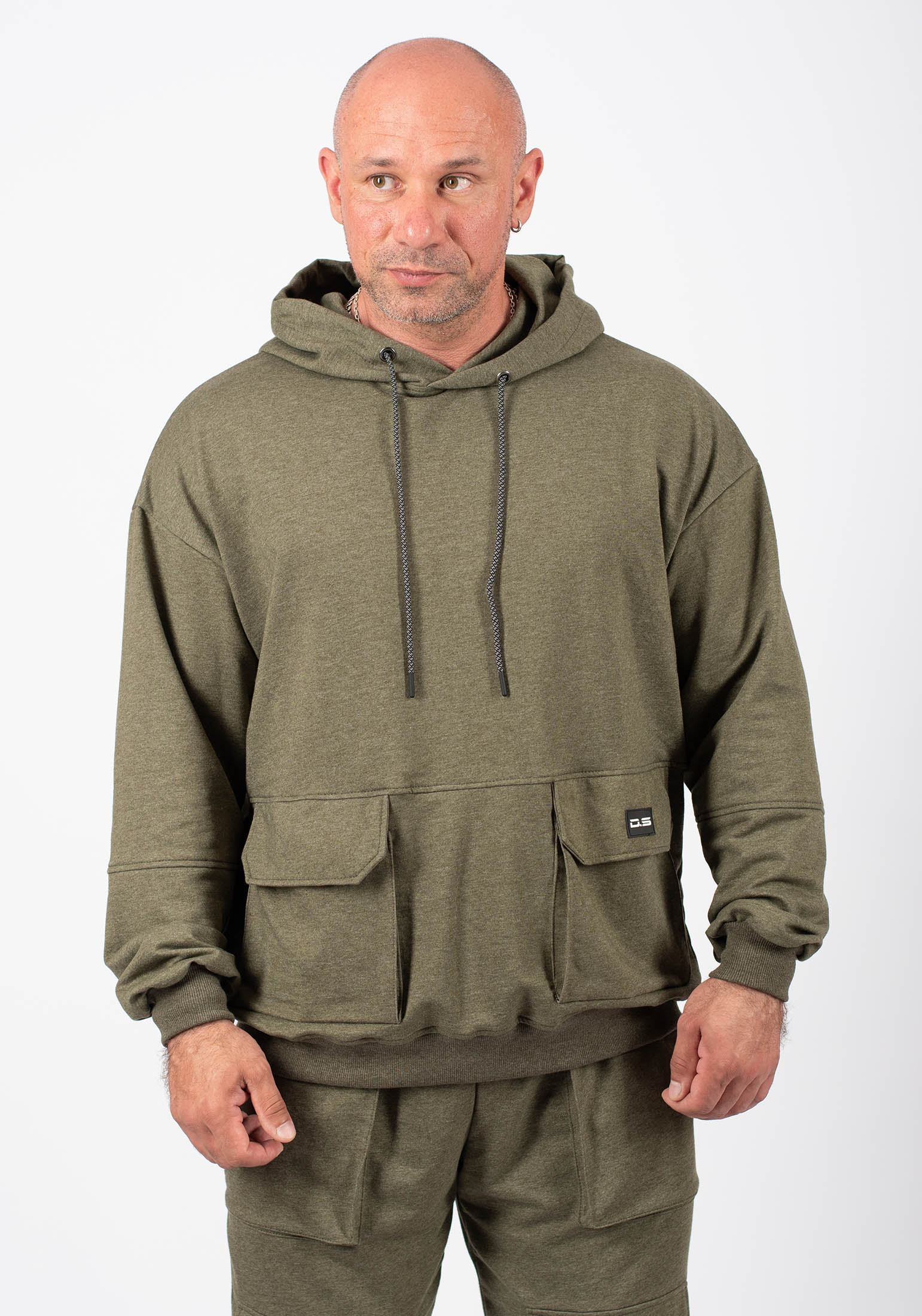 01-хаки меланж