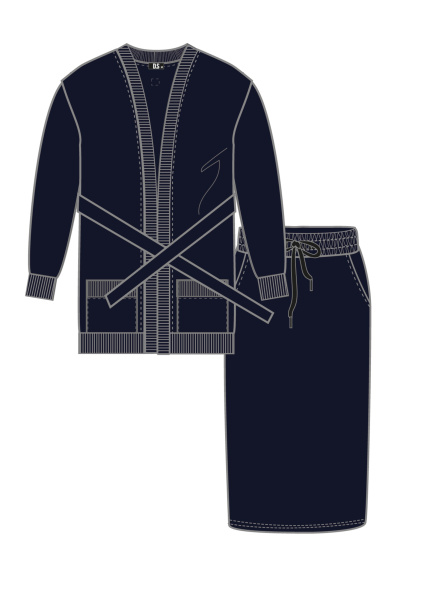 01-темный синий