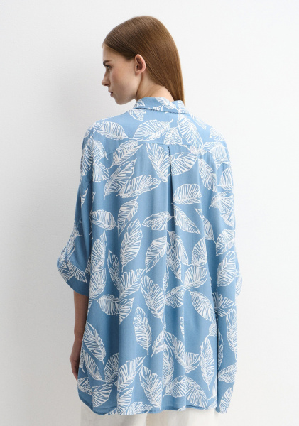 02-голубой белый